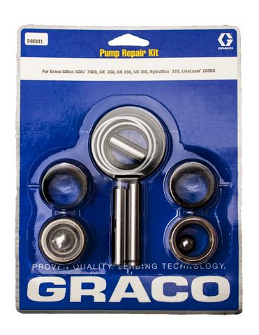246-341 Graco OEM Packing Kit for GMax/GMx7900, GH200, GH230, HydraMax 225, LineLazer 200HS, shipping included