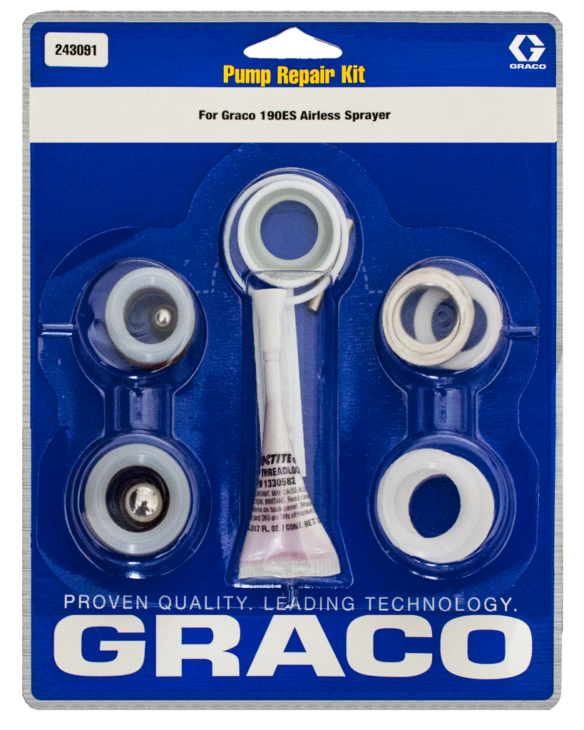 Graco OEM Packing Kit 243-091 for 190ES SHIPPING INCLUDED