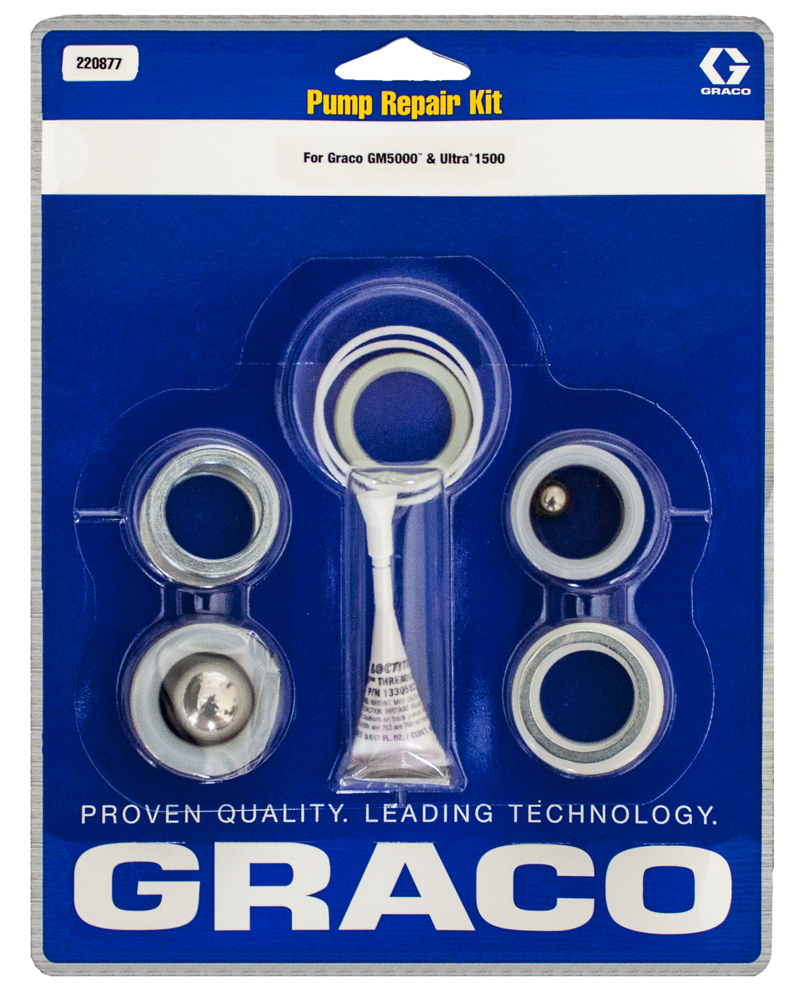 Graco OEM Packing Kit 220-877 for GM5000 & Ultra 1500 SHIPPING INCLUDED