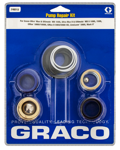 248-213 Graco OEM packing Kit SHIPPING INCLUDED